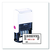 Offistamp Self-Inking Message Stamp with Blank 