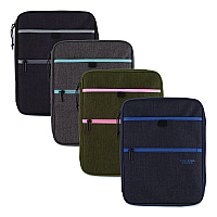 Five Star 1" Carry All Zip Binder, 3 Rings, 1" Capacity, 11 x 8.5, Randomly Assorted Color (290920)