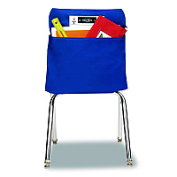 Victor Elastic-Back Seat Sack for Chairs 12" to 17" Wide, 11 x 16 x 14, Fabric, Blue (00101)