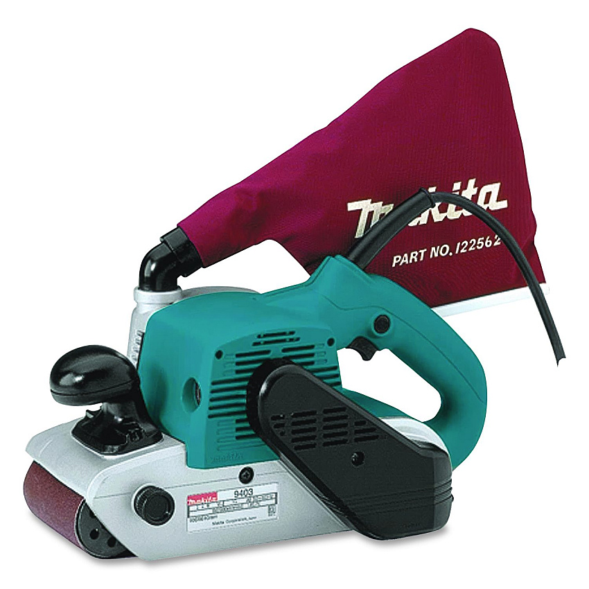 Makita 9403 Belt Sander, 1,640 ft/min, 4" x 24" Belt, 11 Amps