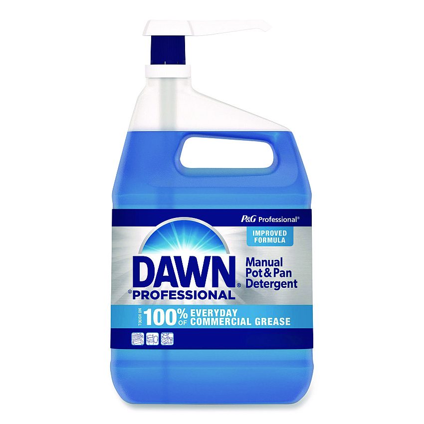 Dawn Manual Pot and Pan Dish Detergent, 3.78 L Pump Bottle, 132/Pallet (08309PL)