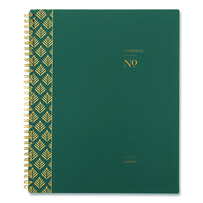 Cambridge WorkStyle Poly Monthly Planner, 11 x 8.5, Teal Cover, 12 Month (Jan-Dec): 2026 (160690012)