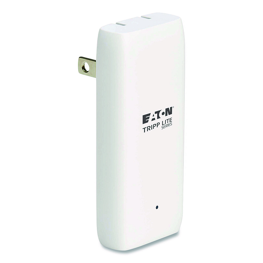 Tripp Lite Flat One-Port USB-C Wall Charger with GaN Technology, White (U280WF120C1G)