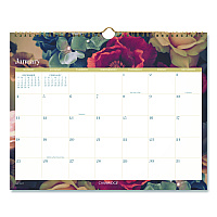 Cambridge Midnight Garden Monthly Wall Calendar, 15 x 12, Floral Artwork, 12-Month (Jan-Dec): 2026 (1768707)