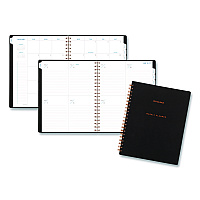 AT-A-GLANCE Signature Collection Weekly/Monthly Planner, 11 x 8.5, Black Cover, 12-Month (Jan-Dec): 2026 (YP90501)