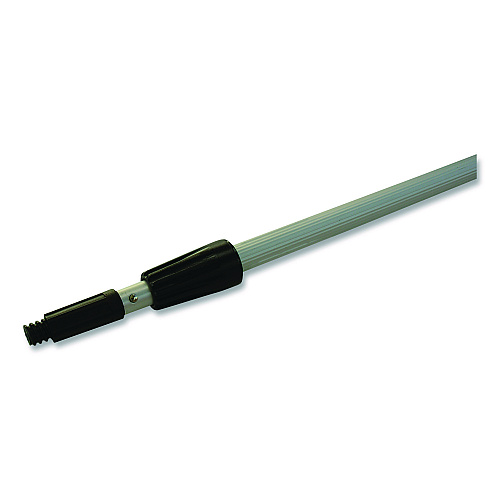 Boardwalk Aluminum Extension Pole, 96", Silver/Black (8POLE6)