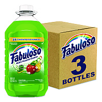 Fabuloso Multi-Use Cleaner, Passion of Fruits Scent, 169 oz Bottle, 3/Carton (61037887)