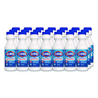 Clorox Concentrated Regular Disinfecting Bleach, 11 oz Bottle, 28/Carton (32436CT)