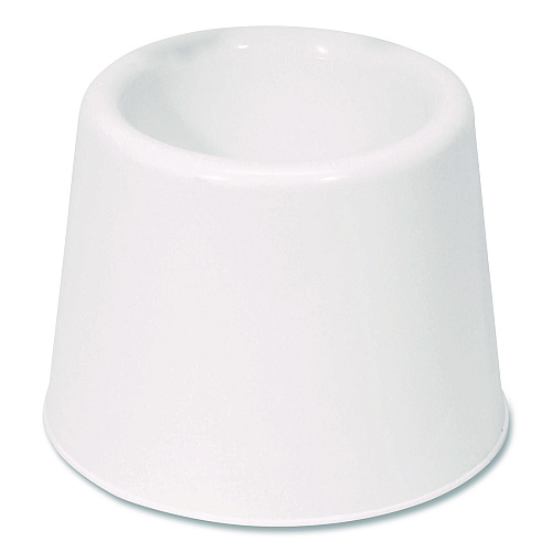 Boardwalk Caddy For Spiral Bowl Brush, White (TLBRUSHCAD)
