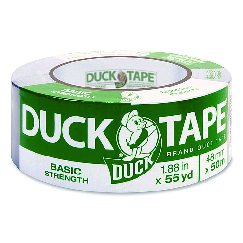 Duck Utility Duct Tape, 3" Core, 1.88" x 55 yds, Silver (1118393)