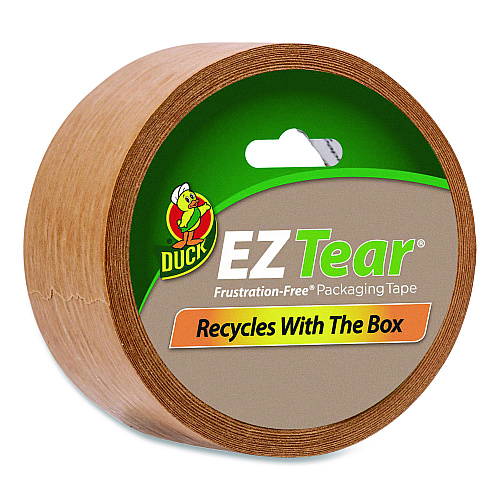 Duck Brand EZ Tear Paper Tape, 1.88" x 25 yd, Brown (242828)