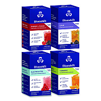 Blueshift Variety Pack Drink Mix, Assorted Flavors, Individual Packets, 10/Pack. 4 Packs/Carton (60004169)