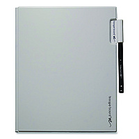 Boogie Board Blackboard Folio, 9.1" x 11.1", Magnetic Closure, Gray (BP20160001)