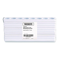 Prang Refillable Oval Watercolor Tray, White, 12/Pack (X00825)