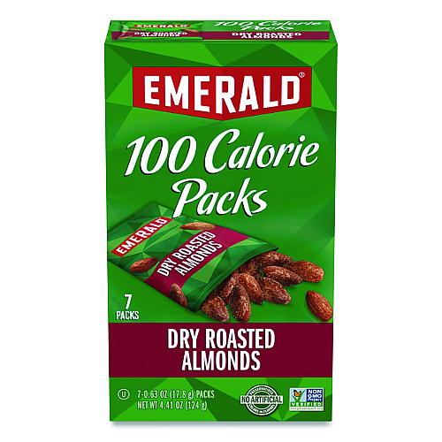 Emerald 100 Calorie Pack Nuts, 0.63 oz Pack, 7/Box (DFW34895)