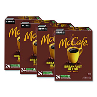 Breakfast Blend K-cup, 24/box, 4 Boxes/carton