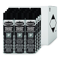 Claire Precsion Contact Cleaner, 20 oz Aerosol Spray, 12/Carton (SPRA293)