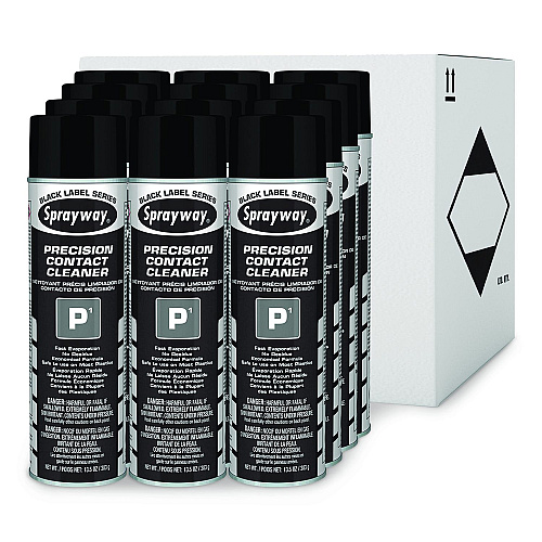 Claire Precsion Contact Cleaner, 20 oz Aerosol Spray, 12/Carton (SPRA293)