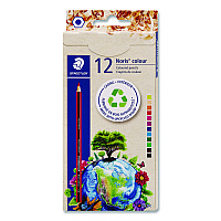 Staedtler Colored Pencils, Assorted Lead and Barrel Colors, 12/Pack (185C12A602)
