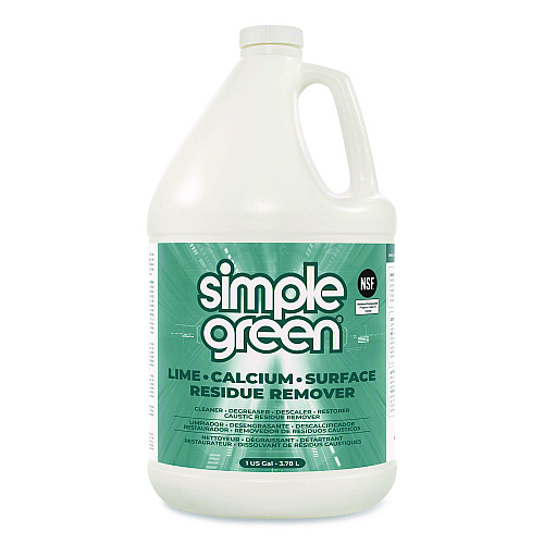 simple green Lime Calcium Surface Residue Remover, 1 gal Bottle, 6/Carton (1700128)