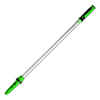 Henry's Handi Handle, with ErgoTec Locking Cone, 2 ft, Green/Silver