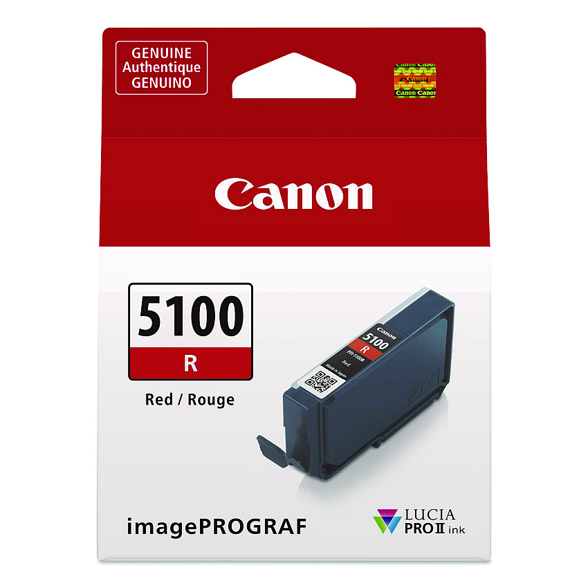 6958C002 (PFI-5100) Lucia PRO II Ink, Red
