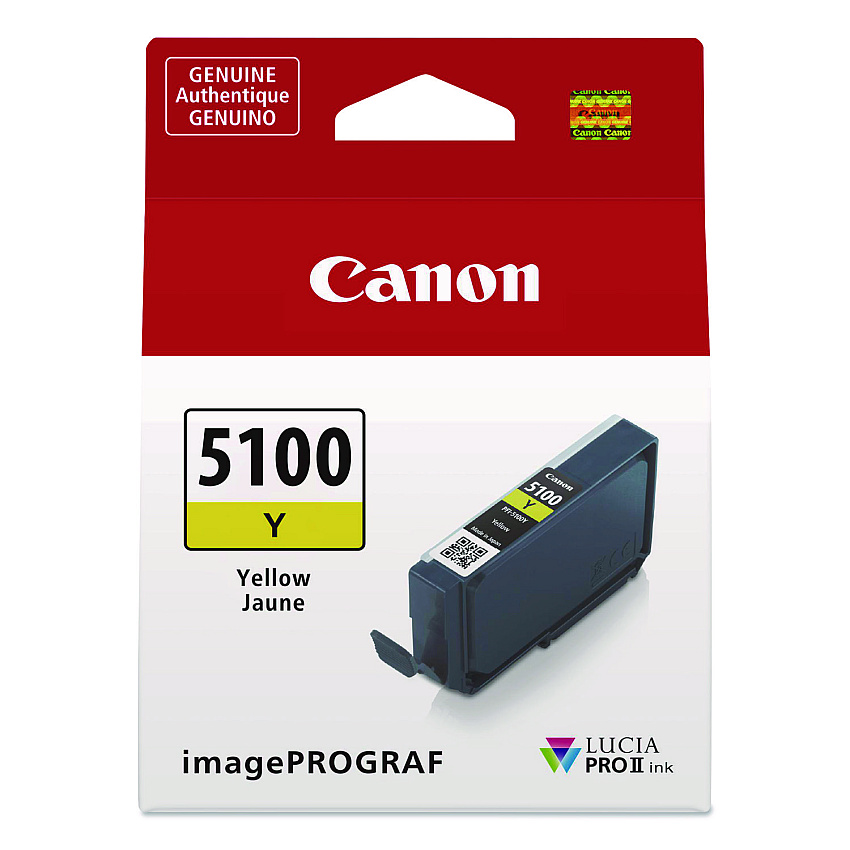 6955C002 (PFI-5100) Lucia PRO II Ink, Yellow