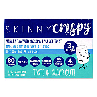 Crispy Treat, Vanilla, 0.78 oz Bars, 5 Bars/Pack, 3 Packs/Carton