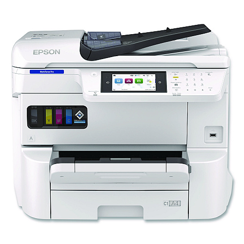 Epson WorkForce Pro EM-C7100 Color Multifunction Printer, Copy/Fax/Print/Scan (C11CL35201)