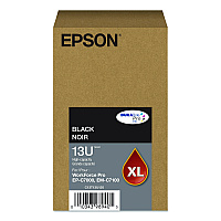 Epson T13U120 (T13U) DURABrite Pro High-Yield Ink, 5,800 Page-Yield, Black