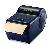 Zip Notes Administrator Dispenser, For 3 x 3 Pads, Black, Includes 150 ft Roll of Sticky Paper and 2 AA Batteries (0020)