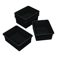 Storex Storage Tray, Deep, 2 gal, 10.65