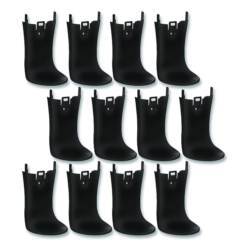 GOJO SHIELD Floor and Wall Protector for ADX and LTX Dispensers, Black (1045BLK12CT)