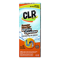 CLR Clog-Free Drain Cleaner, 4.5 oz Aerosol Spray, 6/Carton (PP6)