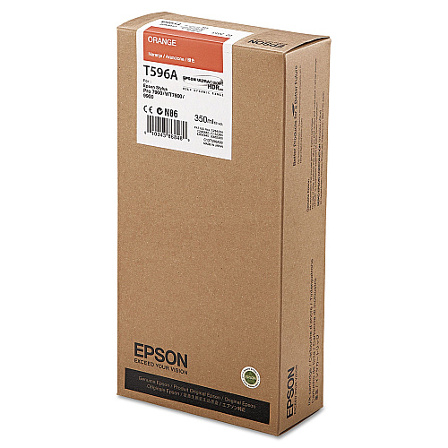 Epson T596A00 UltraChrome HDR Ink, Orange