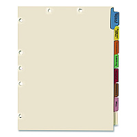 Medical Arts Press Side Tab Medical Chart Indexes, 8-Tab, Assorted Medical, 11 x 8.5, Manila, 50/Box (30227)