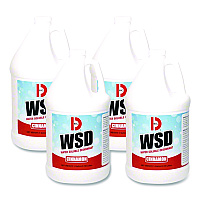 Big-D Water-Soluble Deodorant, Cinnamon, 1 gal Bottle, 4/Carton (1611)