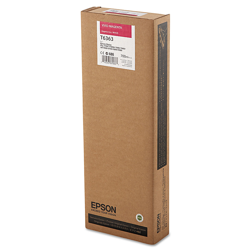 Epson T636300 UltraChrome HDR Ink, Vivid Magenta