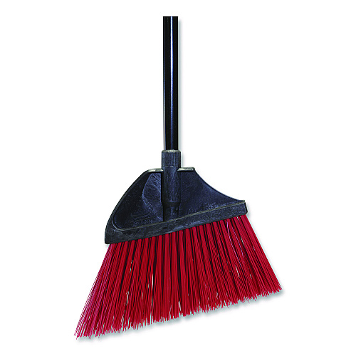 Nexstep Commercial Products MaxiPlus Angle Broom, 56" Overall Length, Red/Black (91284)