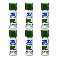 Rust-Oleum Painter's Touch 2X Ultra Cover Spray Paint, Gloss Hunter Green, 12 oz Aerosol Can, 6/Carton (334034)