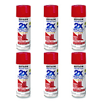 Rust-Oleum Painter's Touch 2X Ultra Cover Spray Paint, High Gloss Strawberry Fields, 12 oz Aerosol Can, 6/Carton (331180)
