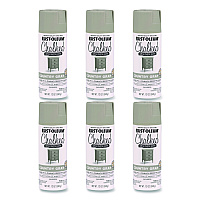Rust-Oleum Ultra Matte Chalked Paint, Matte Country Gray, 12 oz Aerosol Can, 6/Carton (302593)
