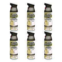 Rust-Oleum Universal Premium Spray Paint, Hammer Brown, 12 oz Aerosol Can, 6/Carton (245218)