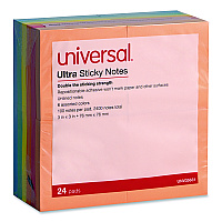 Ultra Sticky Note Pads, 3