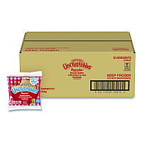 UNCRUSTABLES Soft Bread Sandwiches, Wheat Bread, Peanut Butter and Strawberry, 2.6 oz Bag, 48/Carton