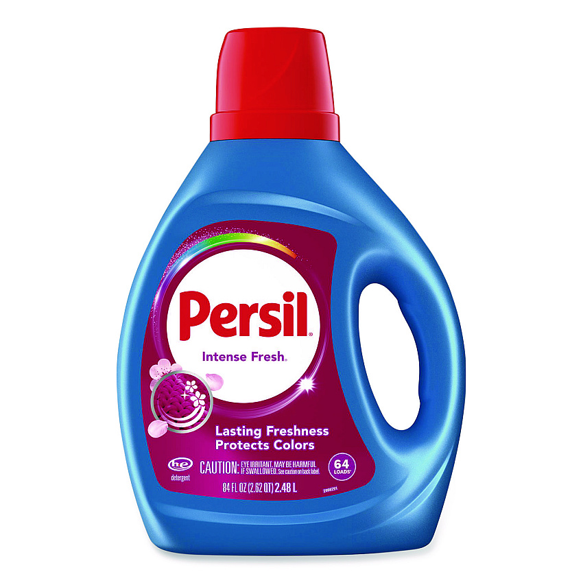 Persil Intense Fresh Liquid Laundry Detergent, 64 Loads, 84 oz Bottle, 4/Carton (05468)