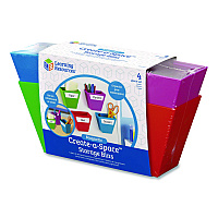 Learning Resources Magnetic Create-a-Space Storage Bins, 2
