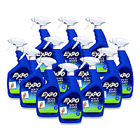 EXPO White Board CARE Dry Erase Surface Cleaner, 22 oz Spray Bottle, 12/Carton (1752229CT)