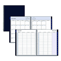 Blue Sky Passages Weekly Appointment Book and Monthly Planner, 11 x 8.5, Navy Cover, 12-Month (Jan to Dec): 2026 (148658)
