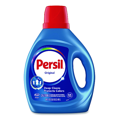 Persil Original Liquid Laundry Detergent, 64 Loads, 84 oz Bottle, 4/Carton (05449)